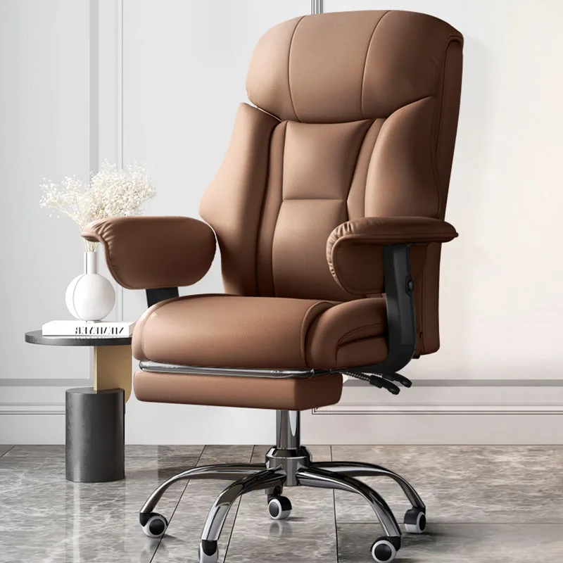 

Mobile Luxury Chairs Recliner Lounge Leather Swivel Living Room Office Italian Chairs Accent Comfy Sillones Patio Furnitures