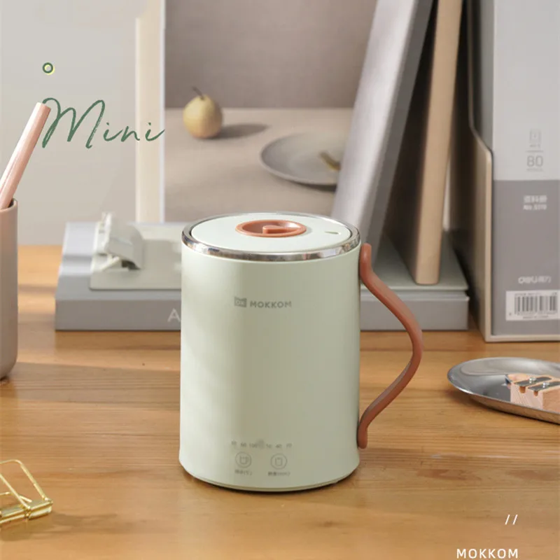 

Mokkom настольная чашка для здоровья, Многофункциональная офисная электрическая мини-кастрюля для тушения, электрический чайник, бойлер для воды