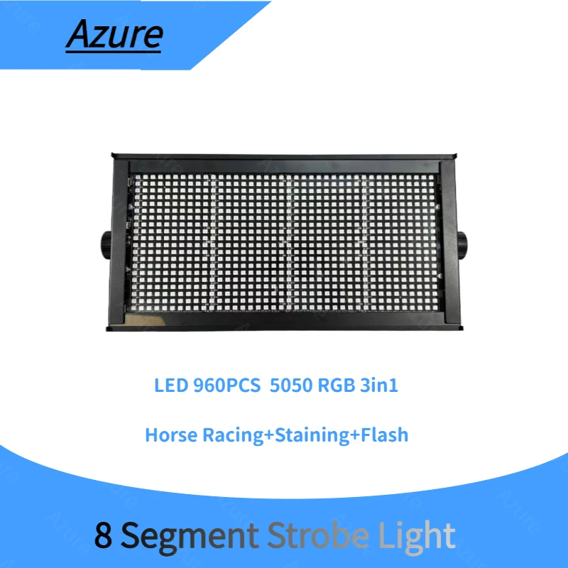 Яркий стробоскоп яркий RGB-стробоскоп 960 SMD 5050 для диджея свадьбы ночного клуба 1 шт.