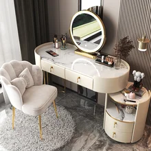 Bedroom Luxury Dressing Table Drawer Storage Fashion Girls Dressing Table Modern Multifunctional Tocador Maquillaje Furniture