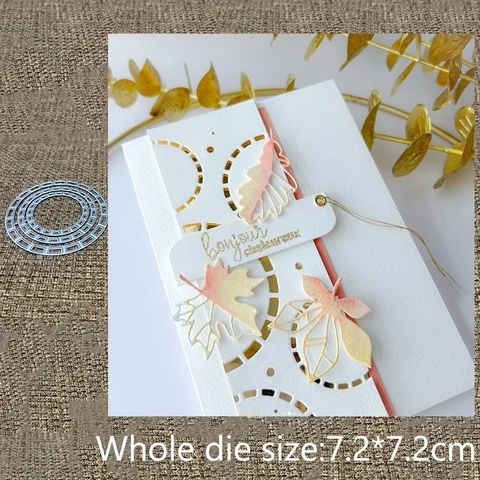 Металлические пресс-формы для скрапбукинга круг