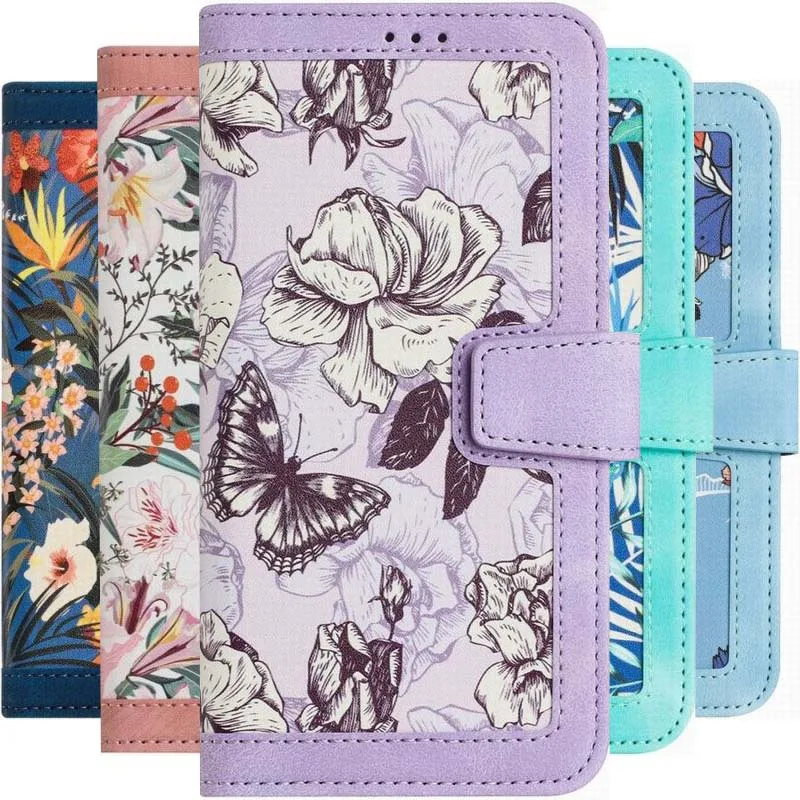 Кожаный флип-чехол для женщин и девочек Samsung Galaxy A53 A52S A54 A55 A72 A73 5G защитный