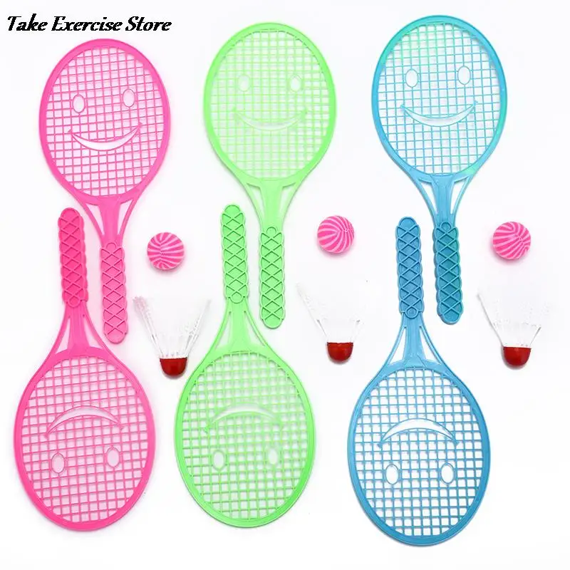 

Kids Educational Toy Tennis Racket Badminton Bat Baby Sports Parent-Child Sports