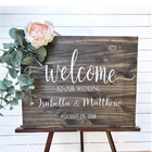 Виниловые стикеры приветствуются на свадьбу, индивидуальный дизайн, именная наклейка, Свадебный знак, Декор, зеркало на заказ, свадебные Стикеры