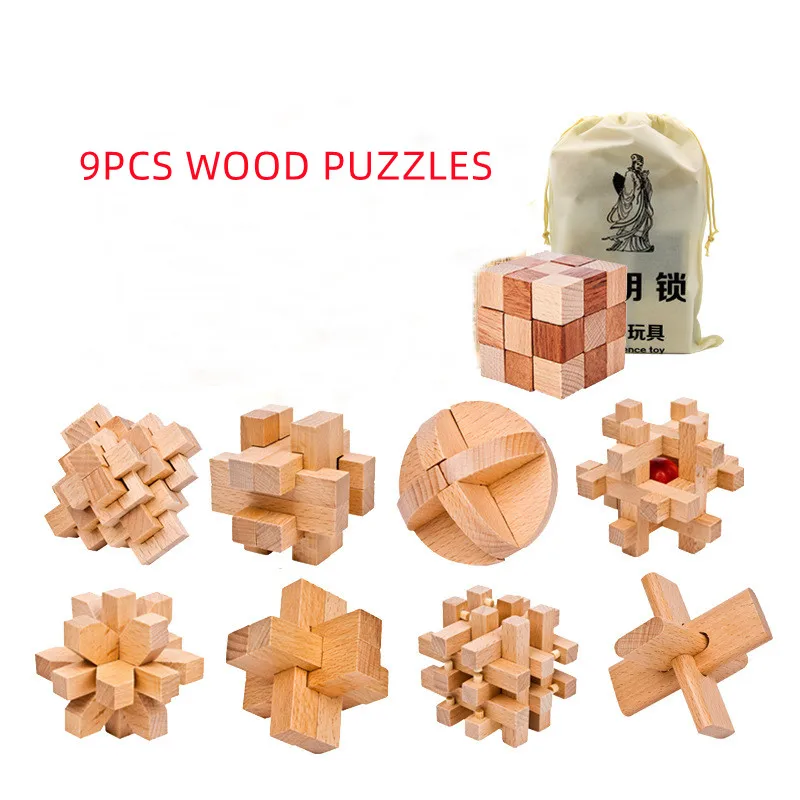 Рисунок 3 - Деревянные игрушки-пазлы 64 шт./лот