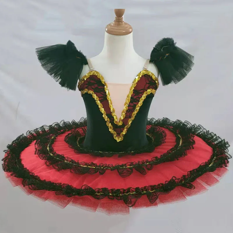 

Профессиональный Балетный костюм, Классическая балерина, балетная пачка для детей, девочек, для взрослых, принцесса, пачка, танцевальное ба...