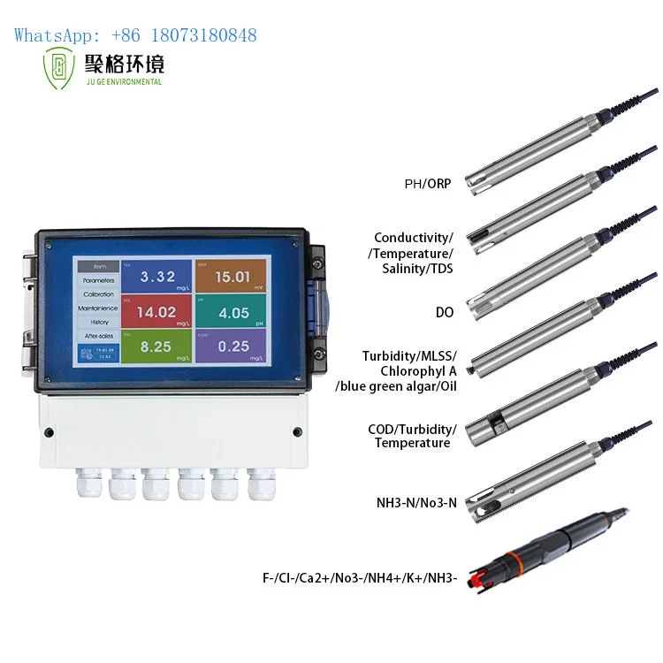 Промышленное качество воды Датчик PH Проводность Растворенный кислород