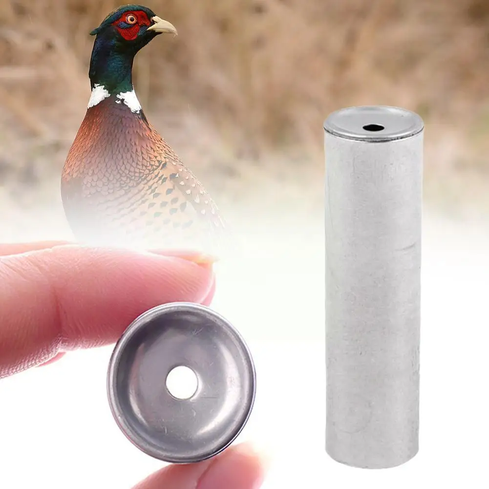 

1pcs Outdoor Hunting Whistle Duck Pheasant Mallard Steel Wild 304 Travel Decoys Hunter Tool Caller Hunting Bird Voice D8s2