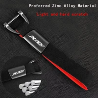 for honda x adv xadv 750 2021 2022 accessories custom logo motorcycle keyring zinc alloy suede leather keychain