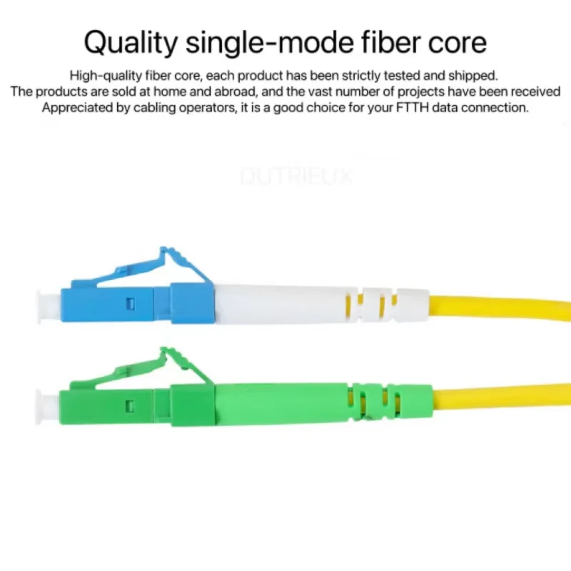 SC/UPC Singlemode Fiber Optic Patch Cable SC APC-UPC SM 2.0 mm 9/125um FTTH Fiber Patch Cord Optical Fiber Jumper 3m 10m 30m