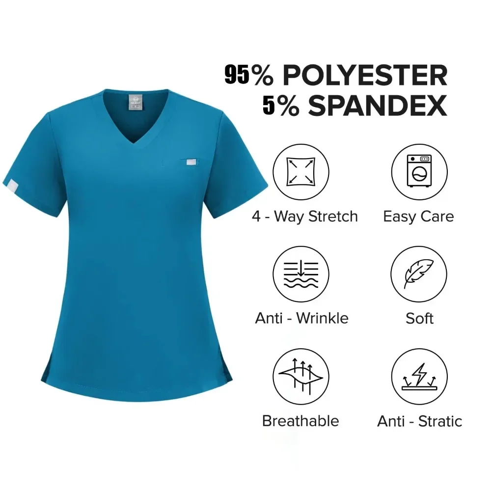 Многоцветный оптовый набор клинических скрабов униформа косметологическая