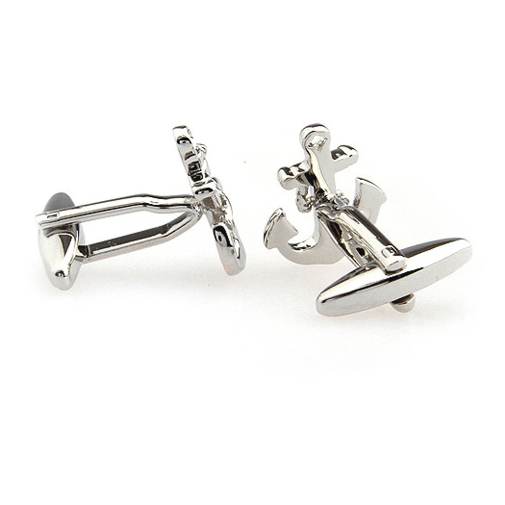 4 дизайна TZG Модные запонки Мужские Якорное колесо (2 пары/лот)