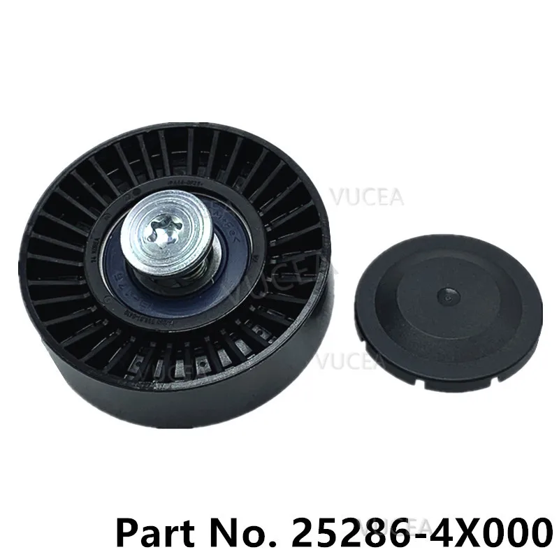 

Genuine 252864X000 Idler Pulley For KIA CARNIVAL SEDONA For Hyundai Terracan 2.9L Diesel : 1998-2009