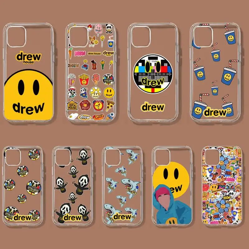 

Drews Cute House Phone Case For Samsung GalaxyS20 S21 S30 FE Lite Plus A21 A51S Note20 Transparent Shell