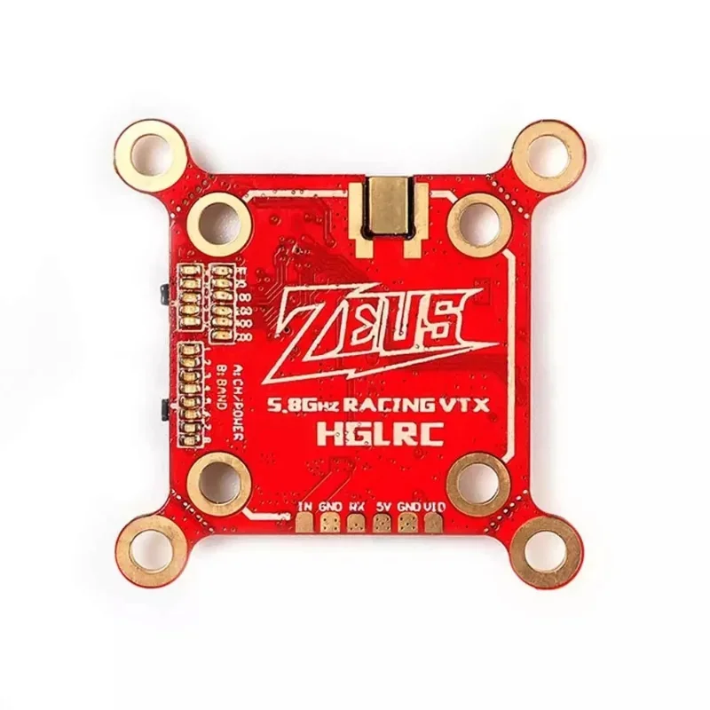 HGLRC Zeus VTX 20/30 мм 800 МВт переключаемый 5 8G 40CH Встроенный микрофон 6-26 в для