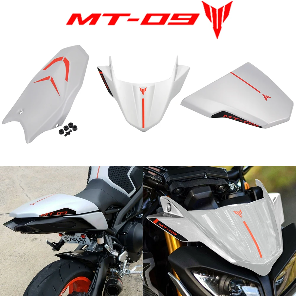 

For Yamaha MT09 MT 09 SP 2018 2019 2020 Motorcycle Fender Rear Hugger/Windshield Deflector/Rear Seat Cover Fairing Accessories