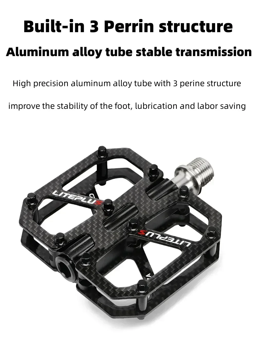 Сверхлегкая Велосипедная Педаль Liteplus Из Углеродного Волокна