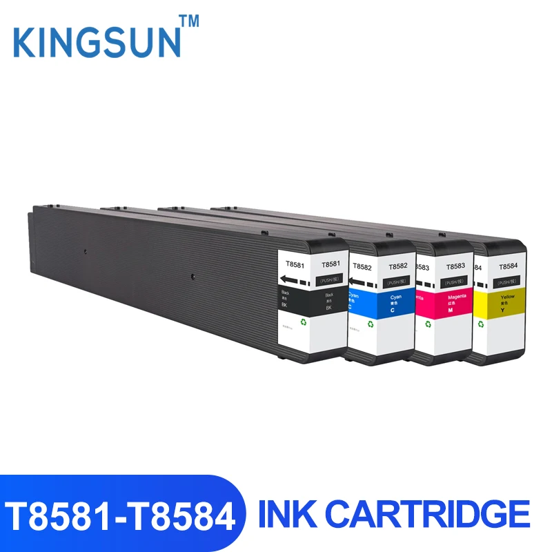 

T8581-T8584 ink cartridge with pigment ink for Epson WorkForce Enterprise WF-C20590 WF-C20590 D4TWF printer