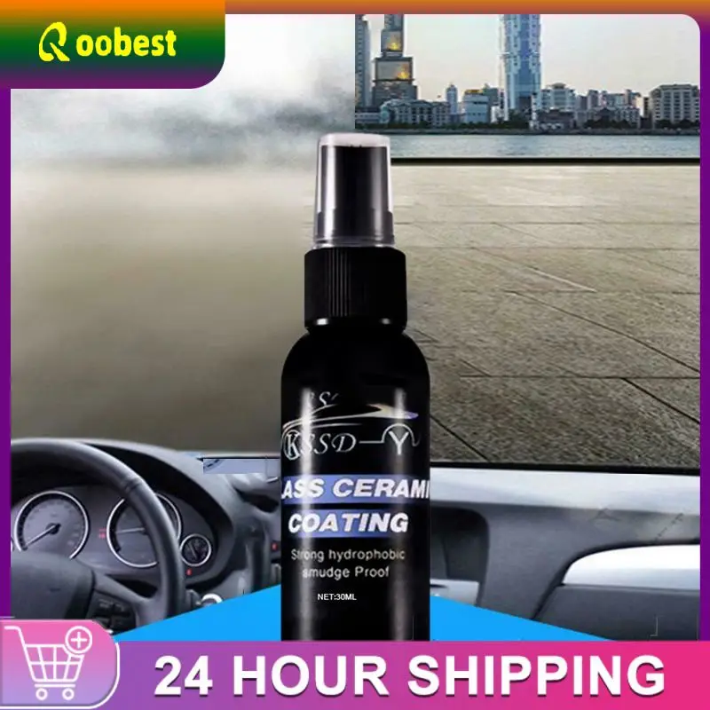 

1~8PCS Auto Windshield Anti-rain Agent Rainproof Universal Nano Hydrophobic Coating Waterproof 30ml Window Care Cleaner