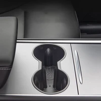 car water cup holder for tesla model3y car central control storage box water cup skid proof double hole car cup holder insert