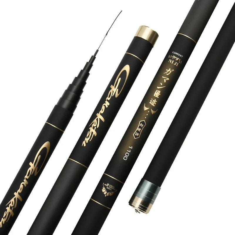 8-14 м рыболовная удочка с высоким содержанием углерода Canne a Peche метание на большое