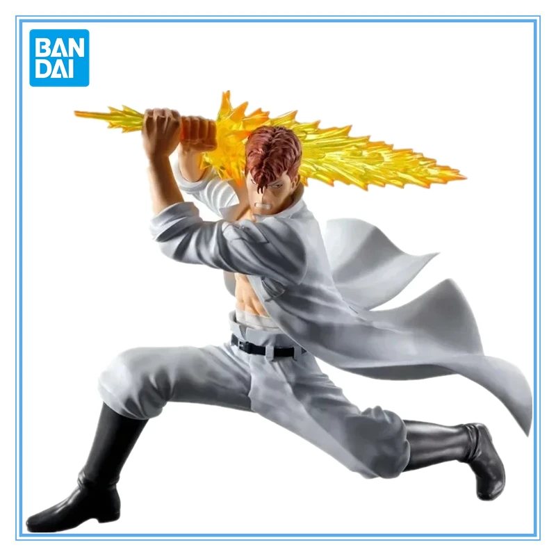 Фото В наличии: Оригинальная фигурка BANDAI Banpresto Yuyu Hakusho Kuwabara Kazuma Ankoku Bujutsukai, 14 см, ПВХ, коллекционная модель №1
