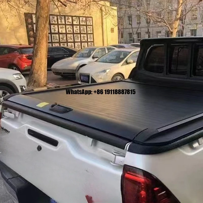 Фото Водонепроницаемый алюминиевый чехол на заднюю платформу для пикапов NISSAN TITAN XD, NAVARA, RICH, Hilux №1