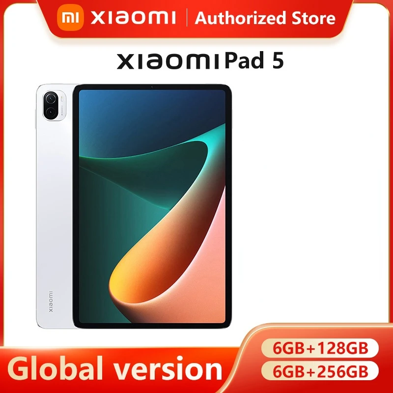 

Global Version Xiaomi Pad 5 Tablet Snapdragon 860 120hz 11 Inch Wqhd+2.5k Lcd Display 6g 128g/256g 8720mah