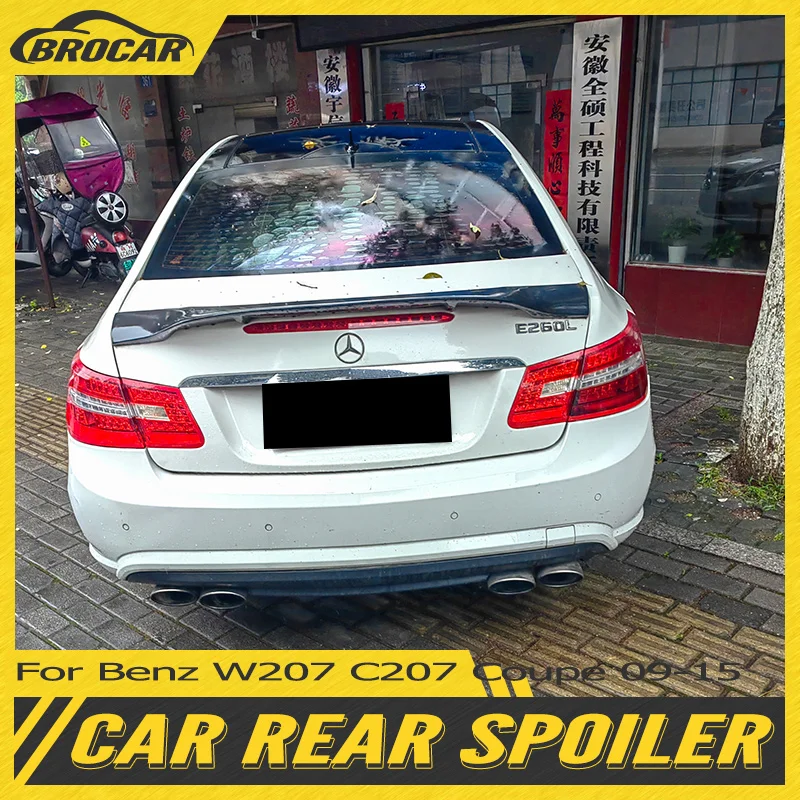Спойлер для багажника Mercedes-Benz E Class Coupe W207 C207 2010-2016 E200 E250 E300 R Style высококачественный