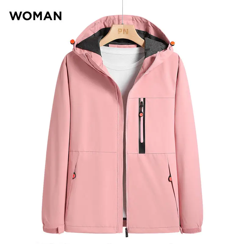 

2023 Veste Pour Homme Outdoor Windproof Unisex Jackets Custom Logo Zip Multy Colours Windbreaker Jacket Embroidery for Women