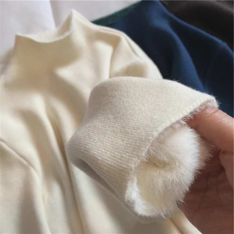 

Velvet Striped Knitted Sweater Women Pullovers Dress Spring Autumn Winter Warm Thick Black White Y2k E-girl Jumper Cardigan