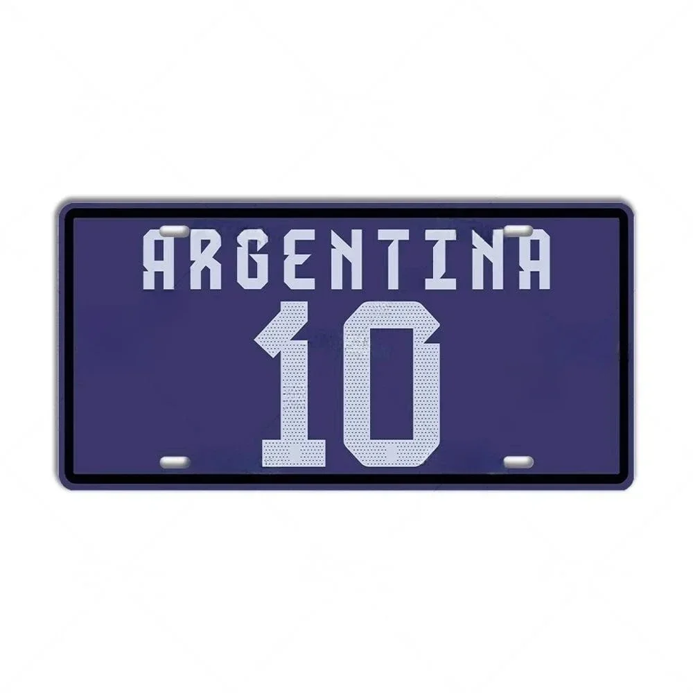 Винтажная Алюминиевая табличка-Барселона Милан Мадрид Деревенский