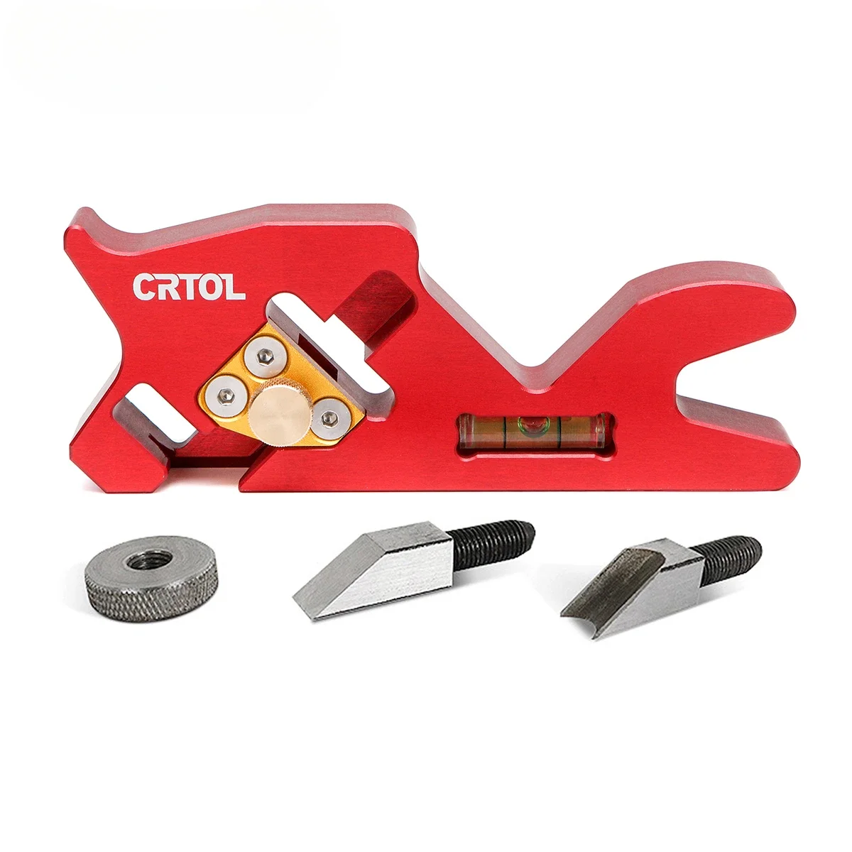 CRTOL Деревообработка Ручной угловой строгальный станок 45-градусный фаска Филе 1/4