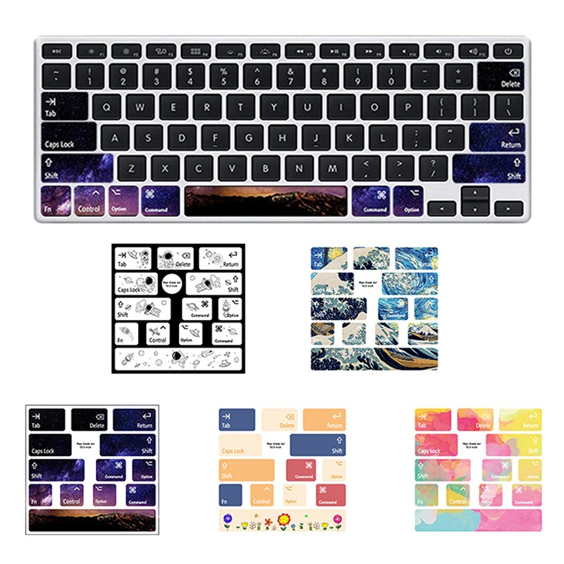 

Notebook English Keyboard Sticker Button Sticker For mac air Computer Sticker