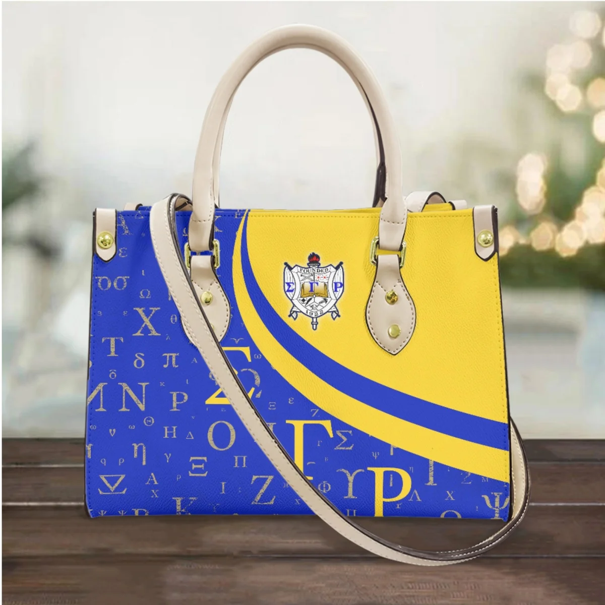 Sigma Gamma Rho Women Messenger Bags Shoulder Vintage Cross Body Bags for Girls Handbags Top-handle Travel Party Female Clutch