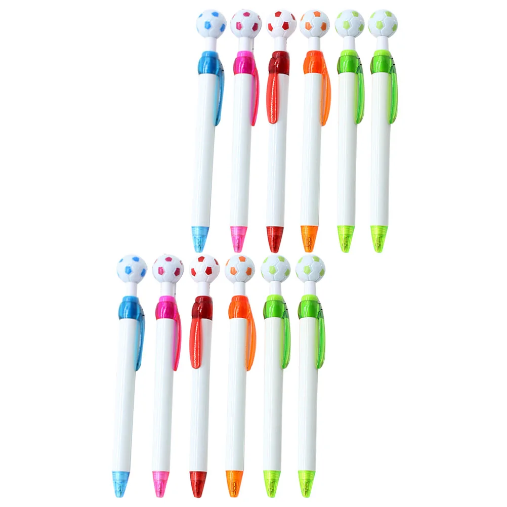 

12 шт., декоративные ручки для футбола, для женщин