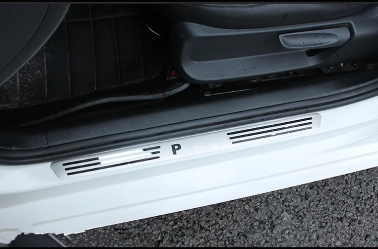 

Накладка на порог двери из нержавеющей стали подходит для VW Polo 2011, 2012, 2013, 2014, 2015, для VW Polo 2016, 2017, 2018, 2019, аксессуары