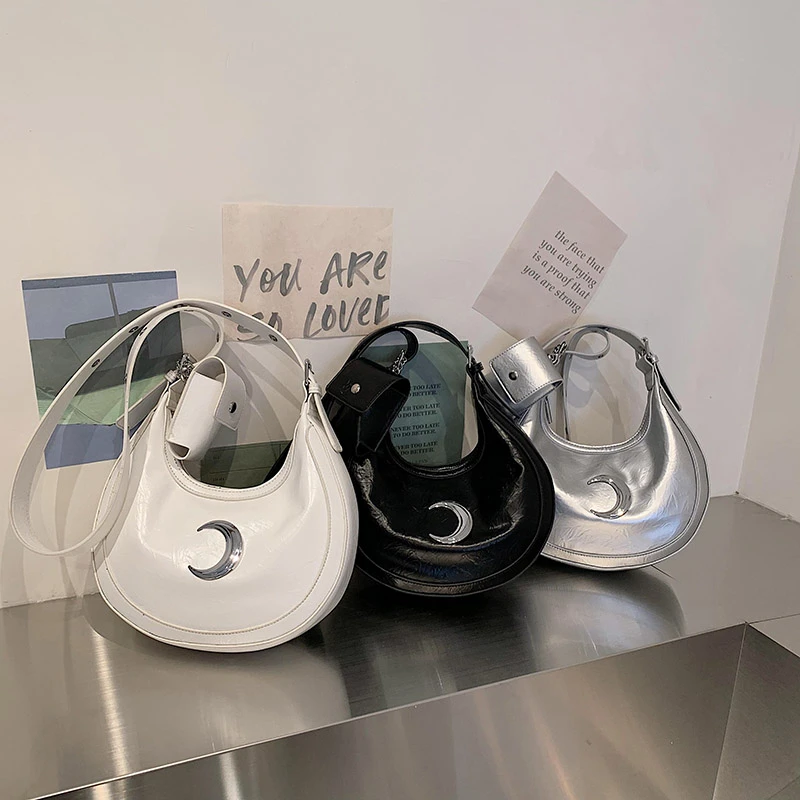 Fashion Women Bags Armpit Shoulder Bag Small Shoulder Purse Underarm Bags Brand Clutch Women Hobos Summer Simple Handbags Bolso