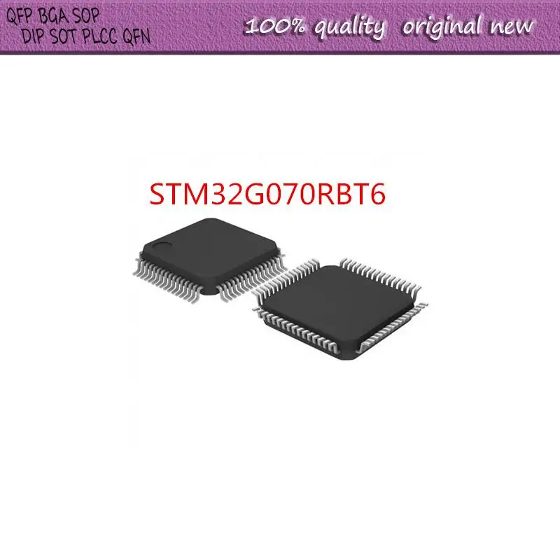 

Новинка 5 шт./партия STM32G070RBT6 STM32G070 RBT6 32G070RBT6 LQFP-64