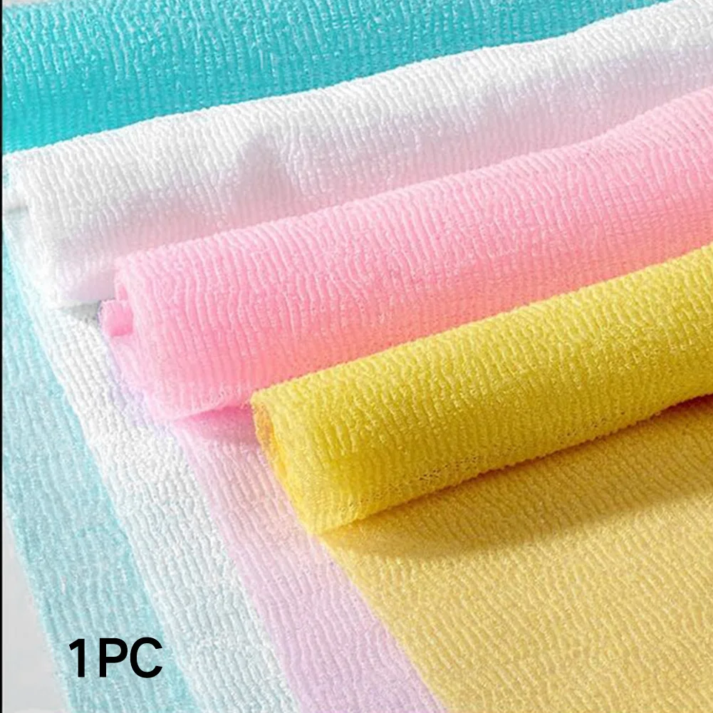 

Exfoliating Nylon Shower Body Cleaning Washing Scrubbing Cloth Towel