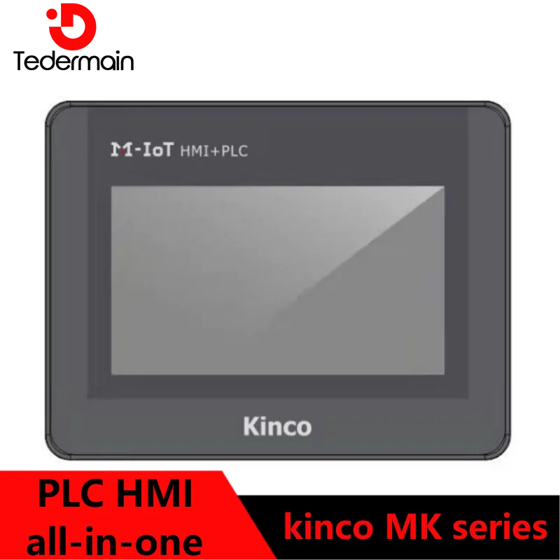 

Kinco 7" HMI PLC All In One MK043E-20DT MK070E-33DT Touch Screen With Programmable Controller Integrated Panel Support Remote