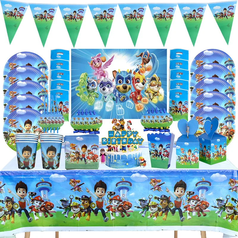 Настраиваемые украшения для вечеринки Щенячий патруль |