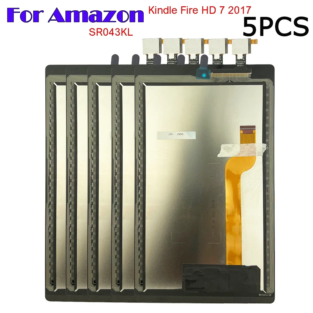 5 шт. ЖК-дисплей 7 0 дюйма для Amazon Kindle Fire 7-го поколения HD7 2017 HD SR043KL
