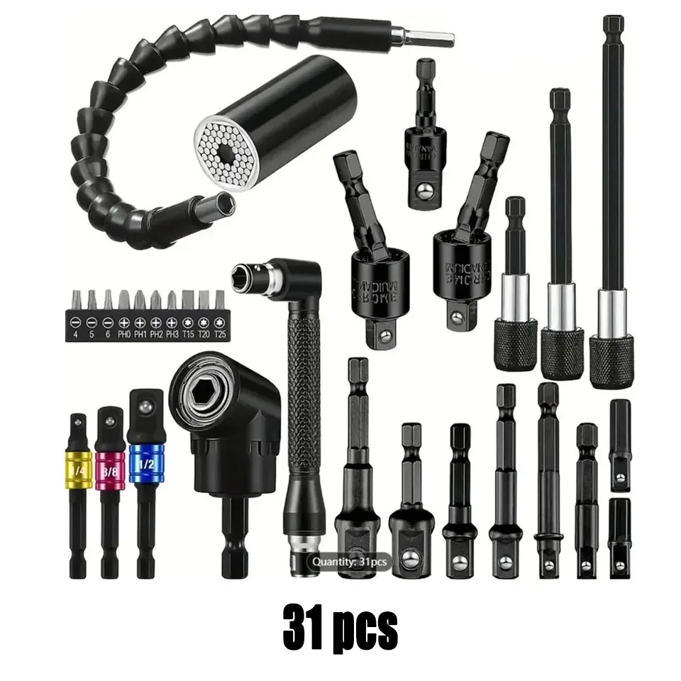 

Гибкий комплект удлинителя сверла Гибкий удлинитель сверла включает универсальную втулку разных размеров 105 ° Удлинитель сверла под прямым углом