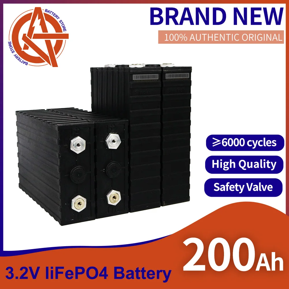 

Аккумуляторная батарея 3,2 Ач Lifepo4, 1/4/16 шт., в, 12 В, 24 В, 48 В