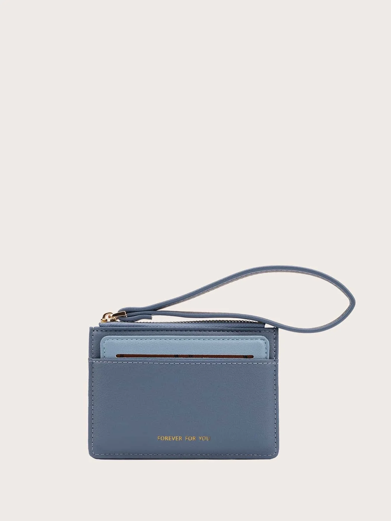 

Letter Graphic Purse With Wristlet