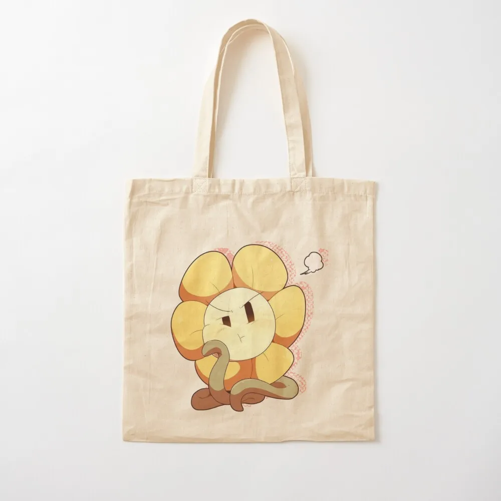Your Typical Bored Flowey Tote Bag женская сумка для покупок холщовая сумка-тоут