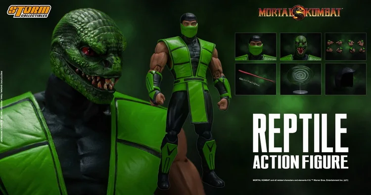 

In Stock Original Storm Toys 1/12 SFS428 Reptile Actiom Figure Anime Action Collection Figures Model Toys Gifts for Kids