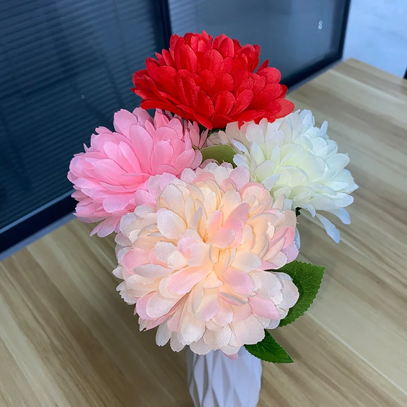 

1pc 38cm Artificial flowers Artificial Silk Gerbera Flower Artificial Flowers Wedding Decoration Fake Bouquet Home Party Decor
