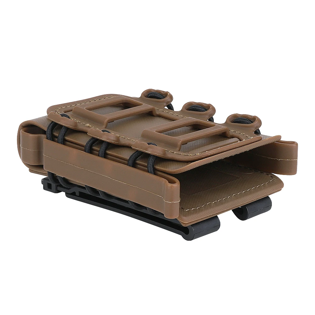 Чехол для магазина KRYDEX Tactical 5 56 7 62 Softshell M4 M16 AK Polymer Fast Mag Carrier MOLLE/PALS охотничье